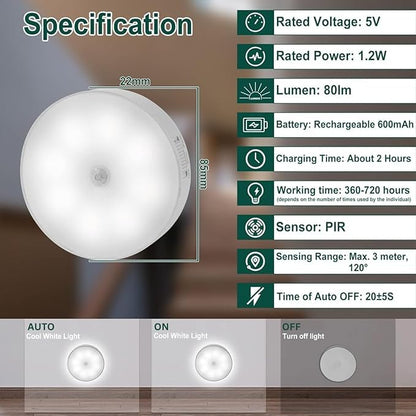 Solene Drift Rechargeable LED Beacon